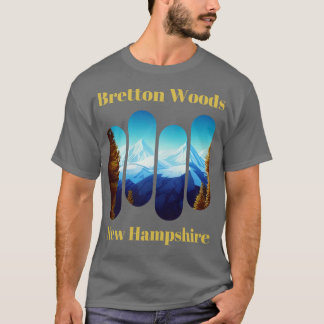 Camiseta Breve esquí New Hampshire 1