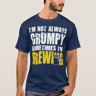 Camiseta Breve Lover Funny Gift Brewers Diseño T