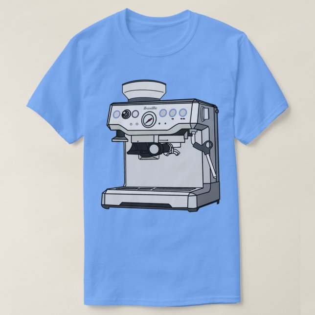 Camiseta Breville Barista Express colored sticker  (Diseño del anverso)