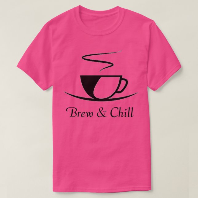 Camiseta Brew and Chill (Diseño del anverso)