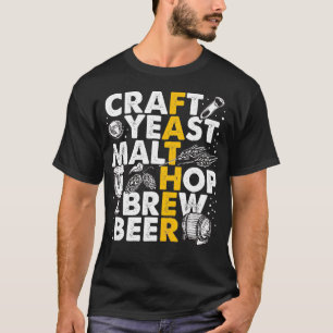 Camiseta Brew Dad Beer Brewer Brewer Brewer Father Gift