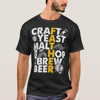 Camiseta Brew Dad Beer Brewer Brewer Brewer Father Gift