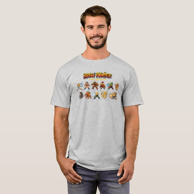 Camiseta Brew Fighter (Anverso completo)