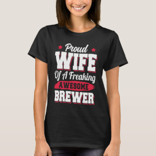 Camiseta Brewery Brewery Brewmaster Brewmaster Brewer Espos