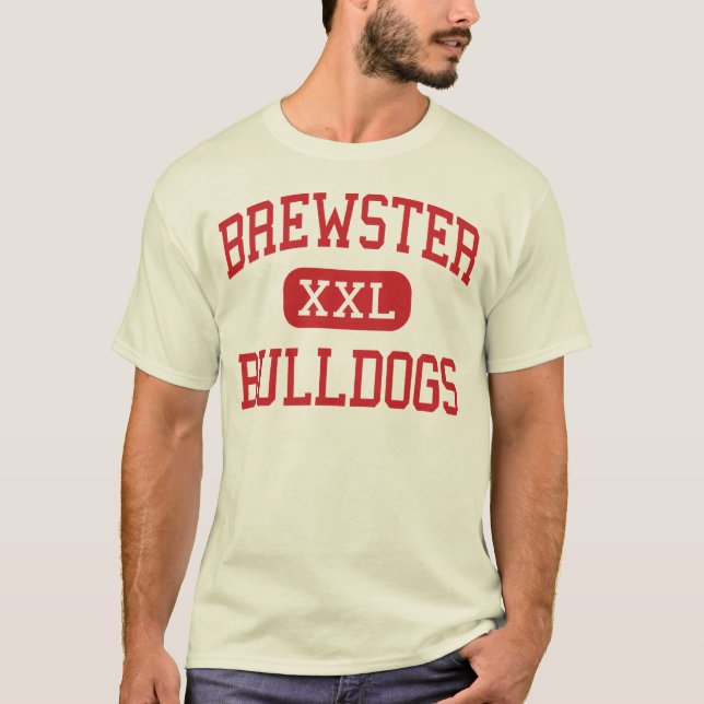 Camiseta Brewster - bulldoges - centro - Camp Lejeune (Anverso)
