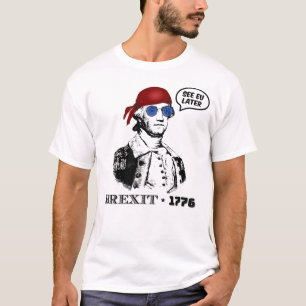 Camiseta Brexit 1776 George Washington Gafas de sol Cool