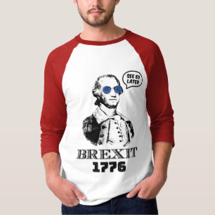 Camiseta Brexit 1776 George Washington Gafas de Sol Cool