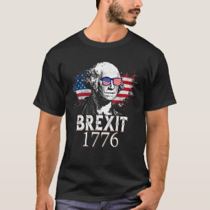 Camiseta Brexit 1776 Vintage George Washington American Fla