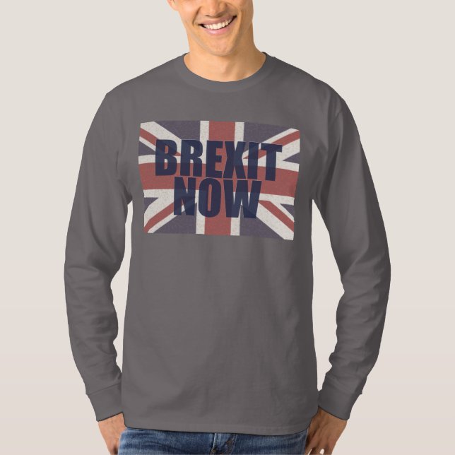 Camiseta Brexit ahora (Anverso)