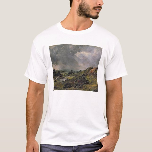 Camiseta Brezo de Hampstead, charca de la colina de la (Anverso)