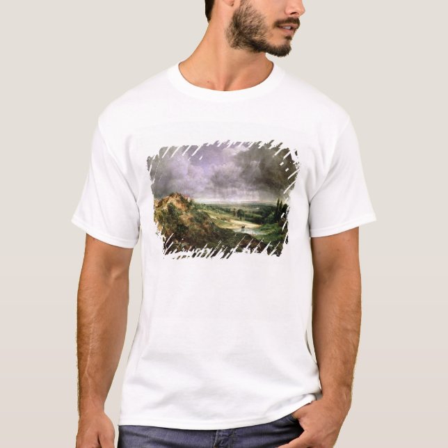 Camiseta Brezo de John Constable el | Hampstead (Anverso)
