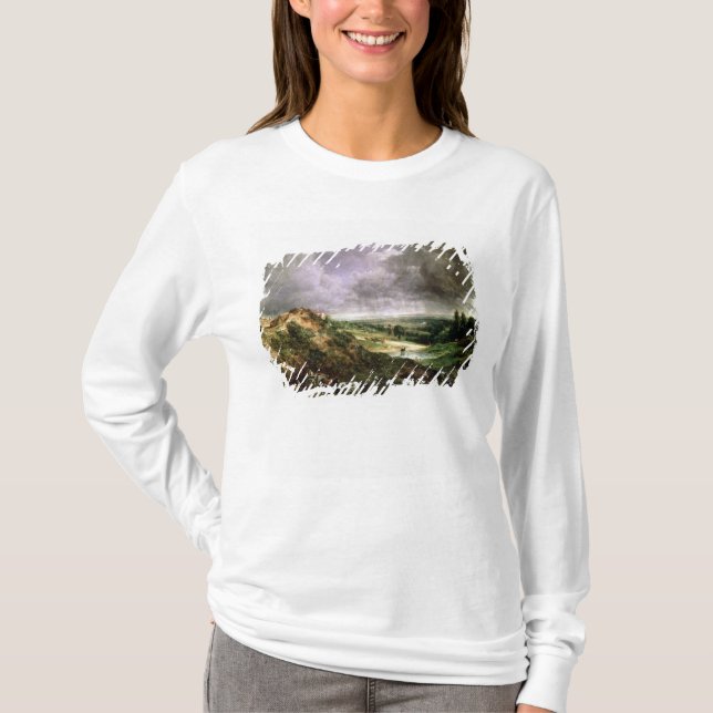 Camiseta Brezo de John Constable el | Hampstead (Anverso)
