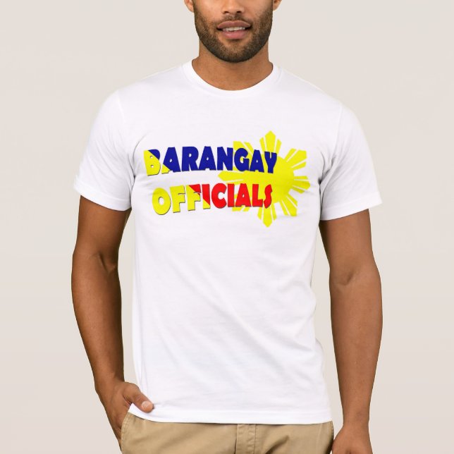 Camiseta Brgy apagado. con el sol (Anverso)