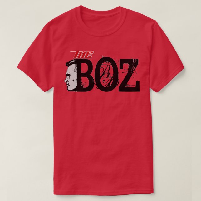 Camiseta Brian Bosworth The BOZ American (Diseño del anverso)