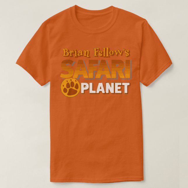 Camiseta Brian Fellows Safari Planet (Diseño del anverso)