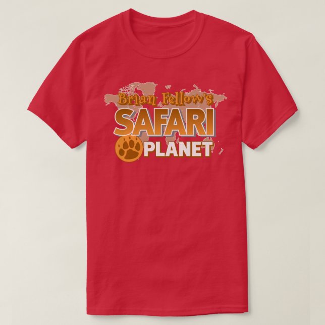Camiseta Brian Fellows Safari Planet (Diseño del anverso)