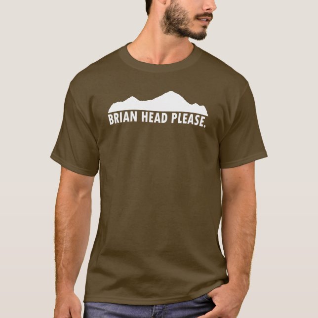 Camiseta Brian Head Utah Please (Anverso)