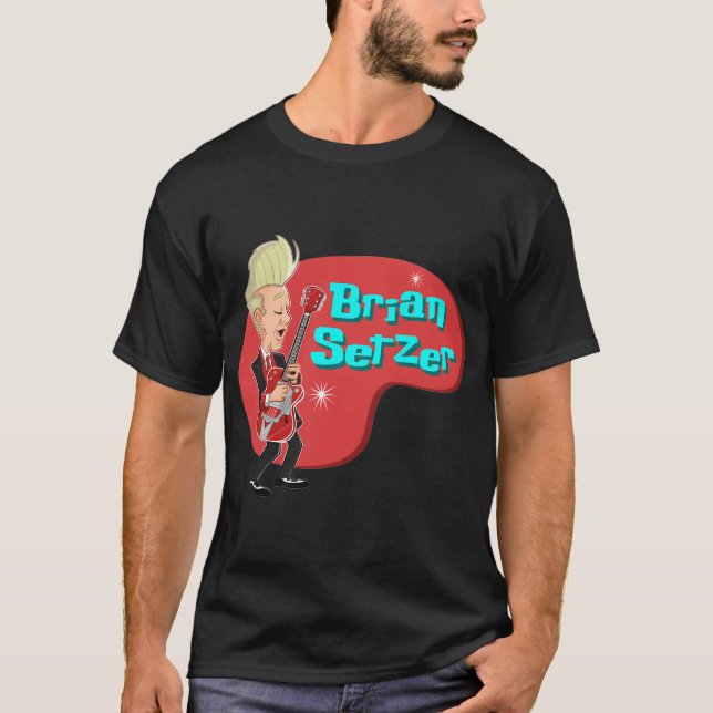 Camiseta Brian Setzer (Anverso)