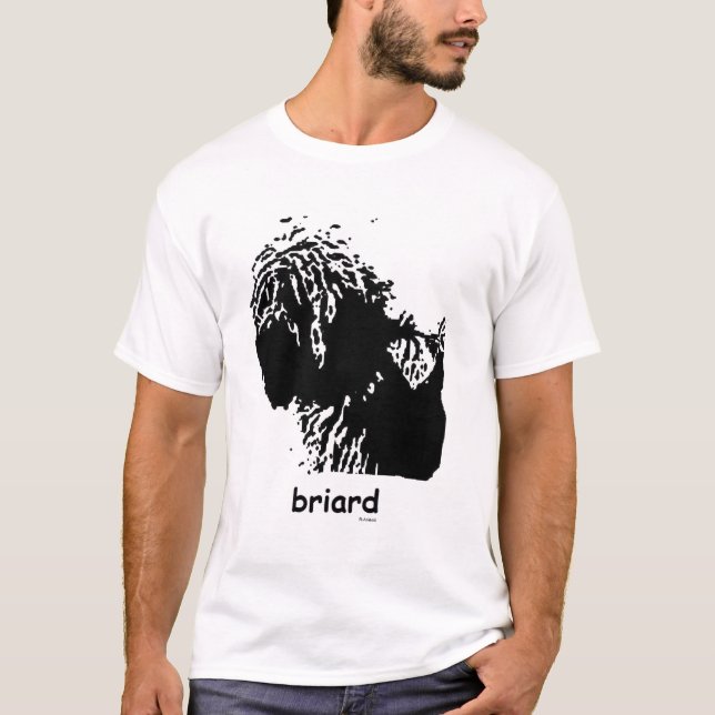 Camiseta Briard (Anverso)