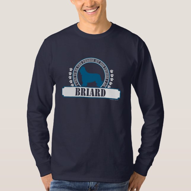 Camiseta Briard (Anverso)