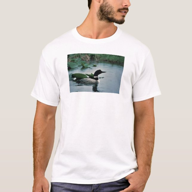 Camiseta Bribón común en el agua (Anverso)