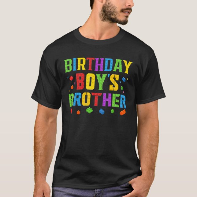 Camiseta Brick del constructor maestro de bloques de herman (Anverso)