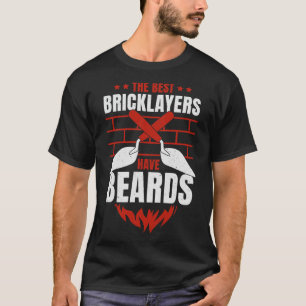 Camiseta Brick Mason Beard Gift