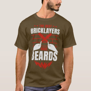 Camiseta Brick Mason Beard Gift