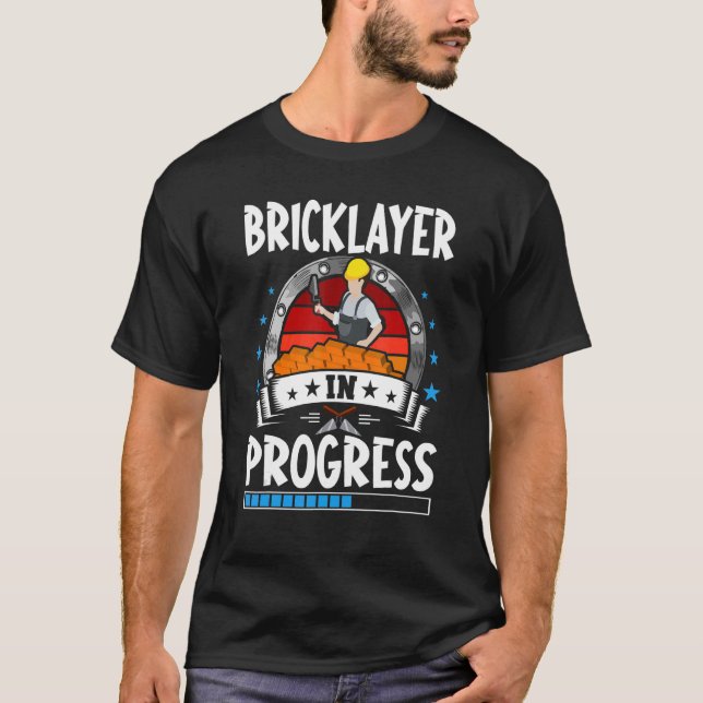Camiseta Bricklayer En Curso Estudiante (Anverso)