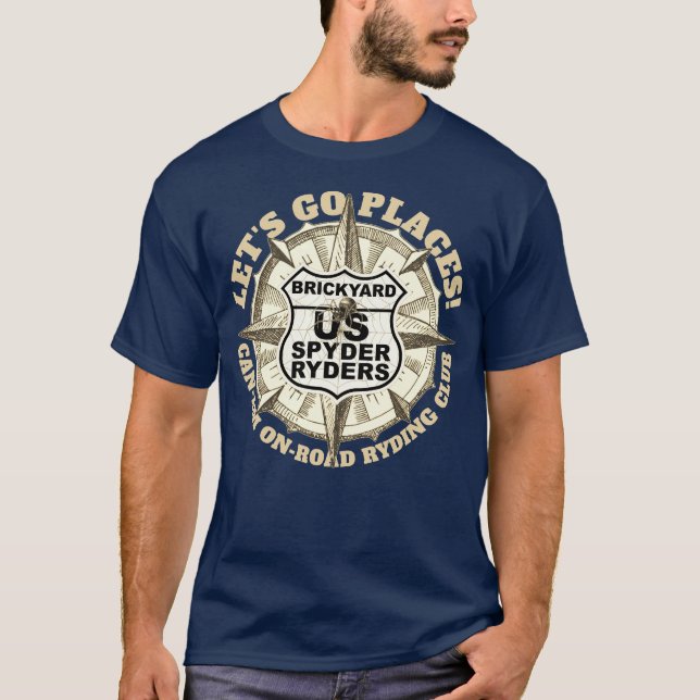 Camiseta Brickyard Chapter - Let's Go Places! (Anverso)