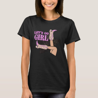 Camiseta Bridal Bachelorette Party Matching Western Let s G