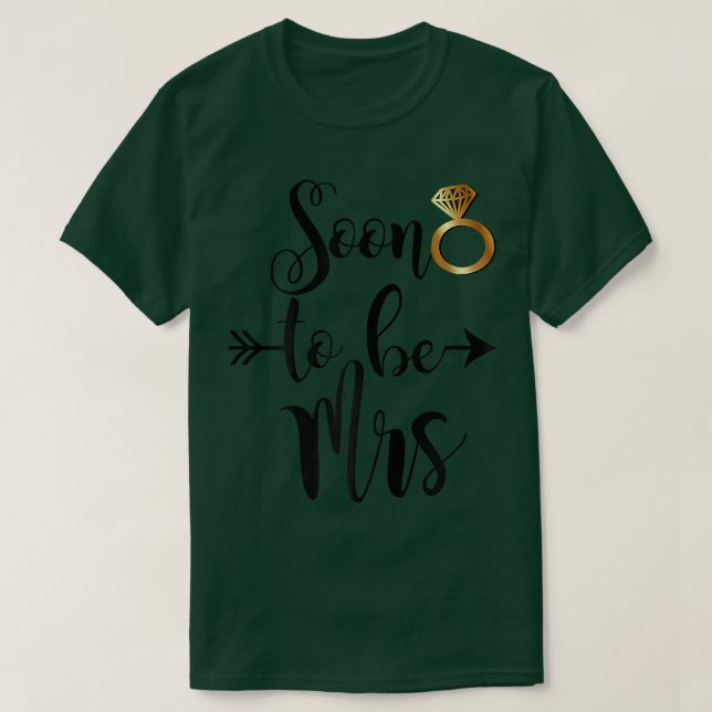 Camiseta Bridal Shower Bride Gift Future Wife Soon To Be Mr (Diseño del anverso)