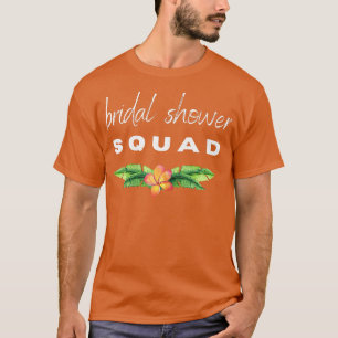 Camiseta Bridal Shower SQUAD Funny Bachelorette Weekend Bri