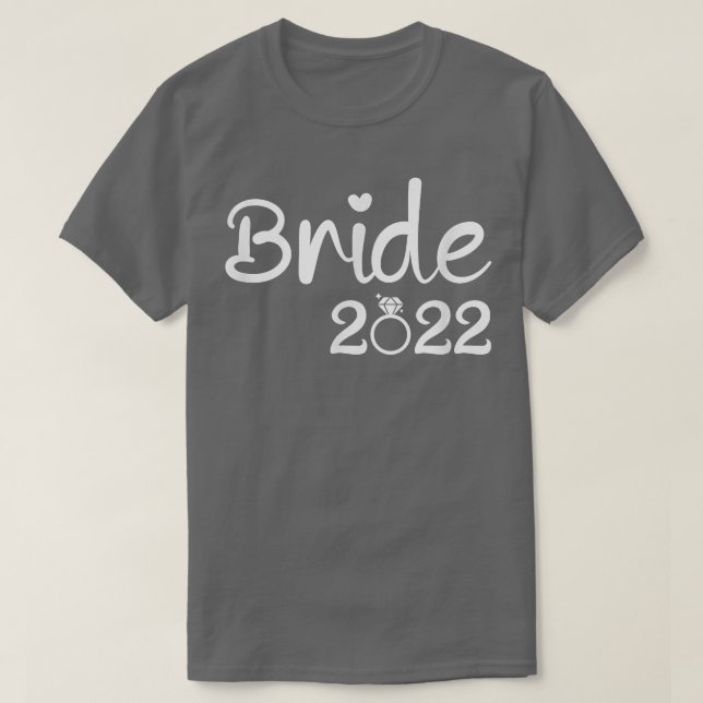 Camiseta Bride 2022 for wedding  (Diseño del anverso)