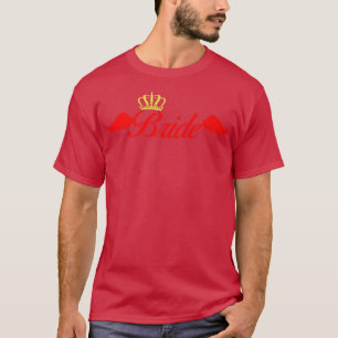 Camiseta Bride Bachelorette Party Wedding Hen Night Maid Of