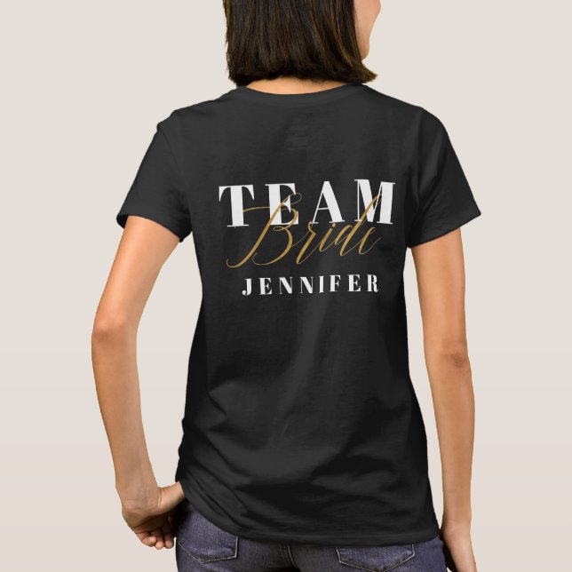 CAMISETA BRIDE DE EQUIPO (Reverso)