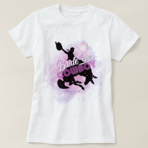 Camiseta Bride 'em Cowboy Bachelorette v2 Team Bride ID928