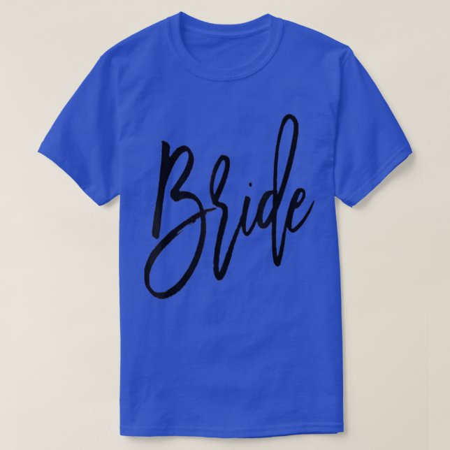 Camiseta Bride Engagement Newlyw (Diseño del anverso)