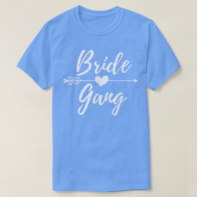 Camiseta Bride Gang Cute Coincide Con La Fiesta De La Bachi (Diseño del anverso)