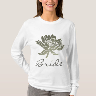 CAMISETA BRIDE GLAMOROS SILVER LOTUS FLOTE