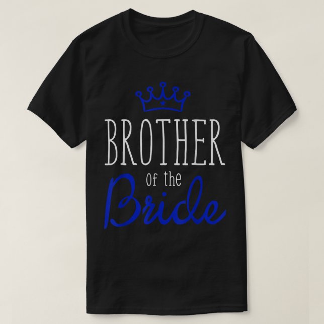 Camiseta Bride Groom s Brother of The Bride Wedding Squad G (Diseño del anverso)