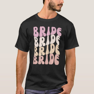 Camiseta Bride I Do Crew Retro Bachelorette Party Bride Bri