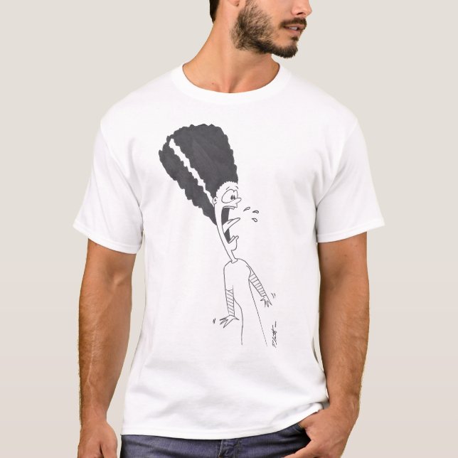 Camiseta Bride of Frankenstein!!! (Anverso)