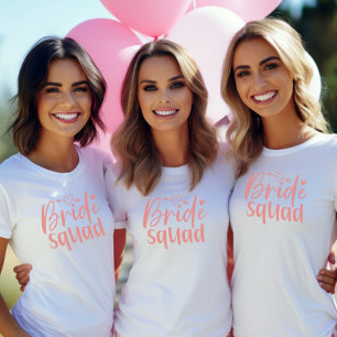 Camiseta Bride Squad Bachelorette
