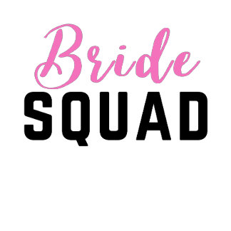 Camiseta Bride Squad | Bachelorritas de color rosa caliente