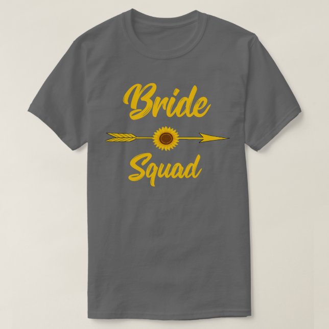 Camiseta Bride Squad Despedida de Soltera Fiesta Nupcial Gi (Diseño del anverso)