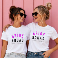 Bride Squad | Hot Pink Bachelorette Bridesmaid