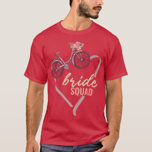 Camiseta Bride Squad Team Bachelorette Party Bridal Shower