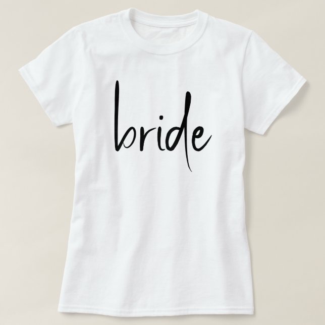 Camiseta Bride T-Shirt (Diseño del anverso)
