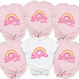 Camiseta Bride T-Shirt Bachelorette Retro Bride Tee